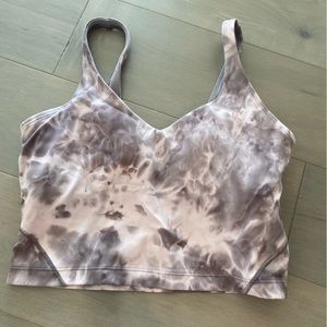 Lululemon Diamond Dye Mink Bery Lunar Rock Shadow Grey align tank